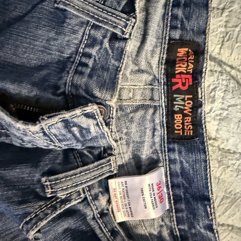 Ariat Blue Bootcut Jeans Classic Denim